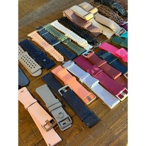 LOT Fitbit Versa 2 Watch Bands Silicone Nylon Floral Sport Replacement Straps